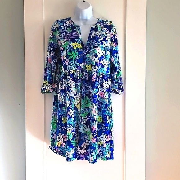 Lilly Pulitzer Alaina dress in blue size medium - Picture 6 of 10